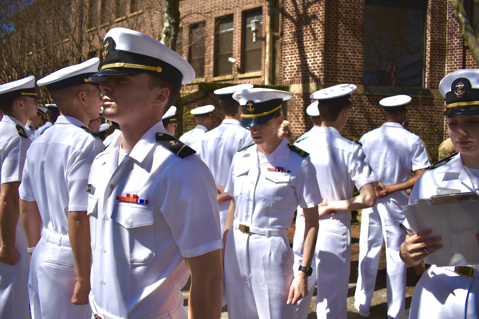 Whites Inspection – Georgia Tech Naval ROTC